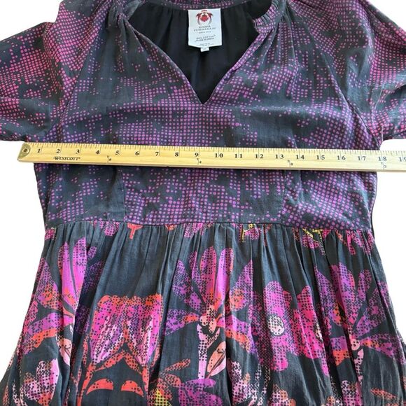 ANTHROPOLOGIE CALLA TIERED MAXI DRESS Sz M - Picture 7 of 9